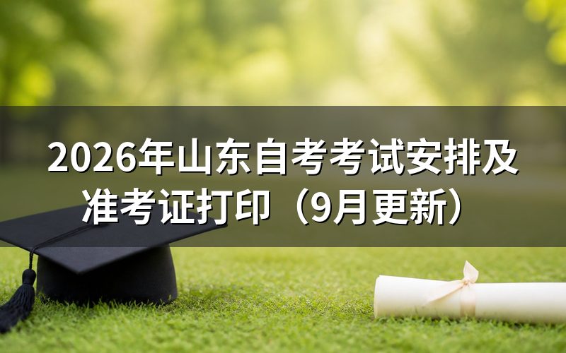 考试安排和科目怎么查