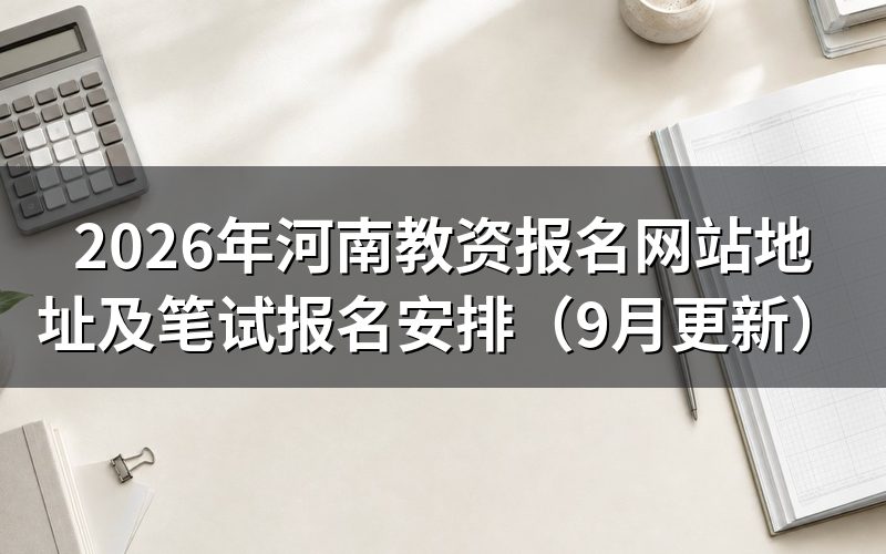 河南教资报名网站地址进去之后要走哪几步