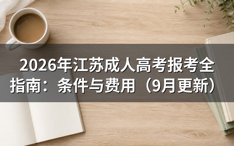 江苏成人高考报考条件怎么核对