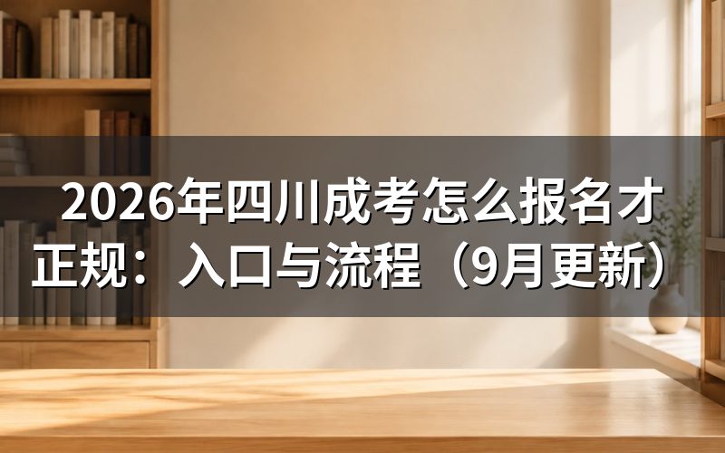 怎么报名才正规