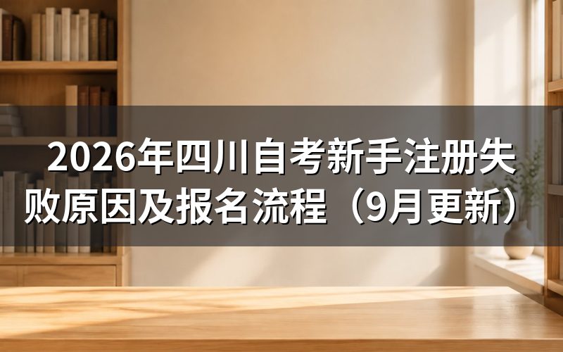 新手注册失败原因及报名流程怎么处理