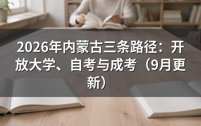 内蒙古三条路径怎么选择