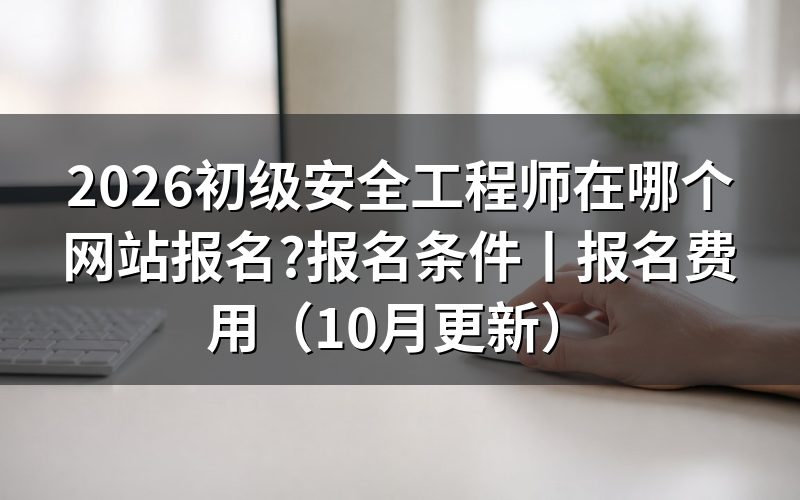 报考初级安全工程师网站,先看公告落款是哪个厅