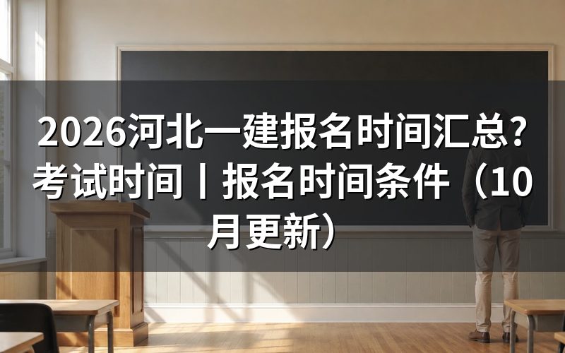 河北一建考试报名时间,先看报名平台上那一行入口开放日期