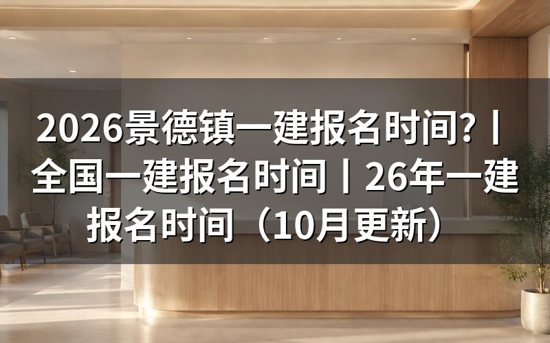 全国一建报名时间,先看那份报考提醒上的两行日期