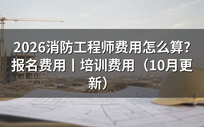 一级消防工程师报名费用,先看缴费页上的科次那一栏