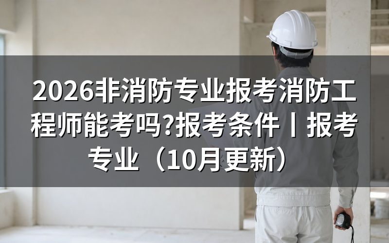 非消防专业消防工程师报考条件,先翻报名系统里的那份条件说明