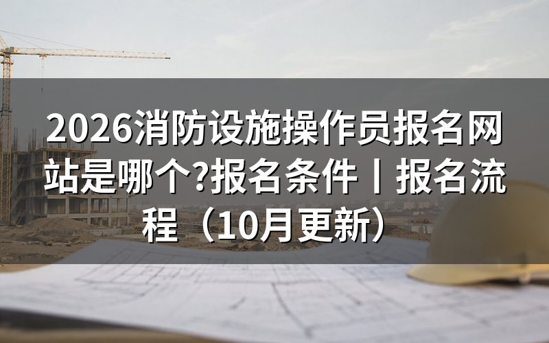 消防设施操作员报名条件里，承诺书那一栏怎么勾