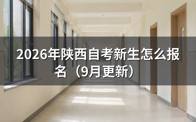 新生网上注册报考步骤