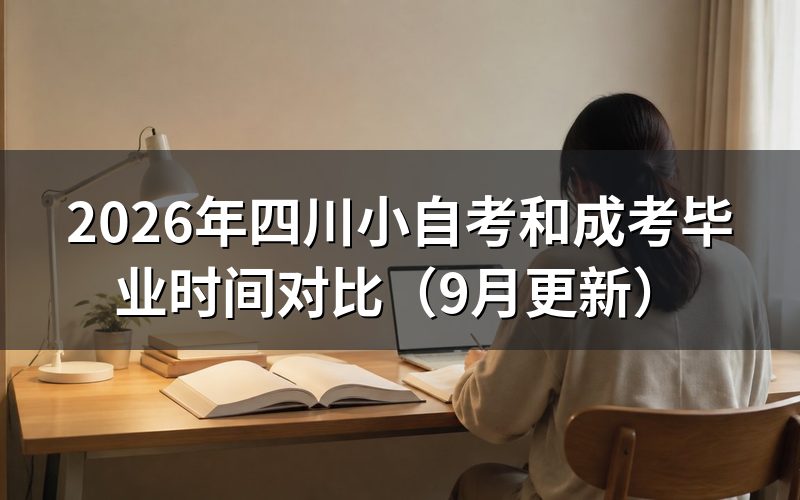 四川小自考多久能拿证