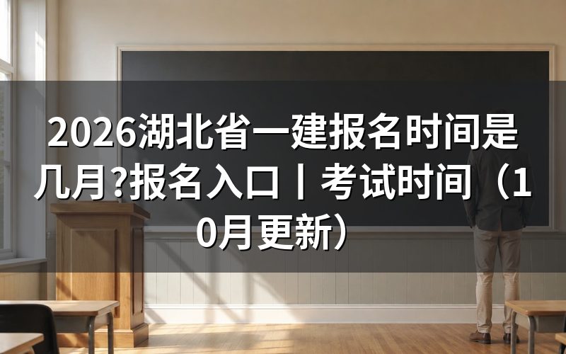 湖北一建报名时间,看报名平台上入口开放那一行