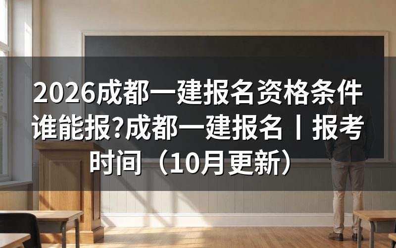 成都一建考试报名条件,落在报名表的学历和年限两栏