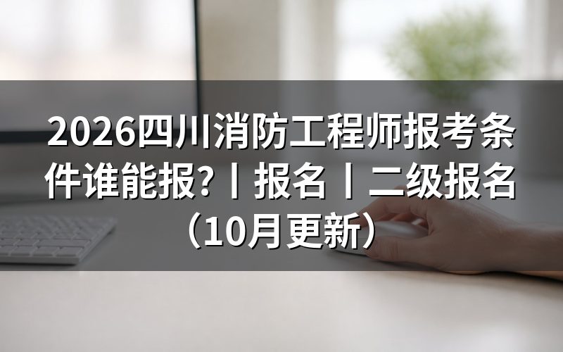 四川一消防工程师报名条件,先对报名表里的学历学位那一格
