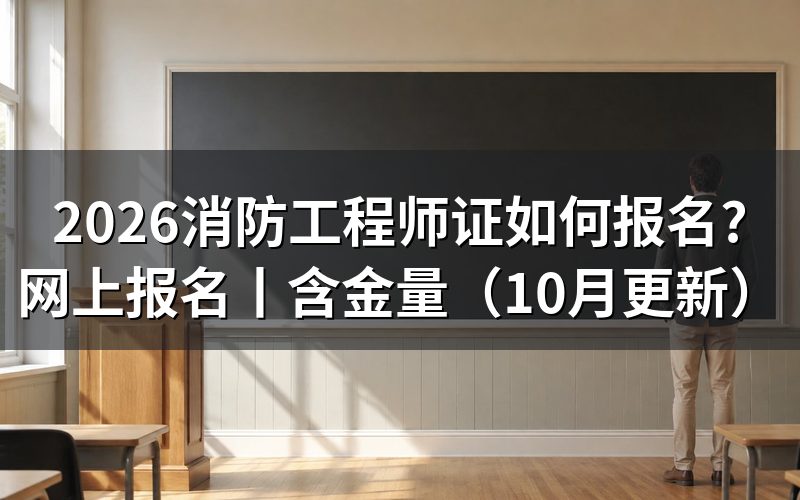 消防工程师证考试报名,先看报名表上的时间栏