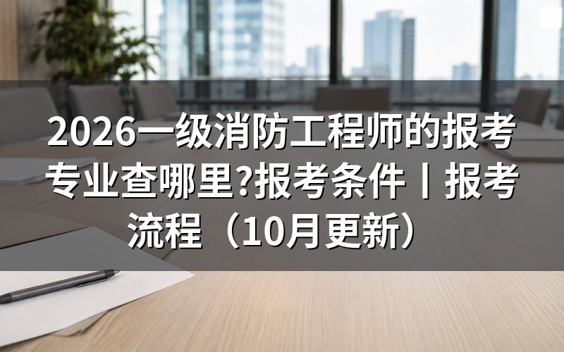 一级消防工程师报考专业,先看报名表上专业那一栏怎么填