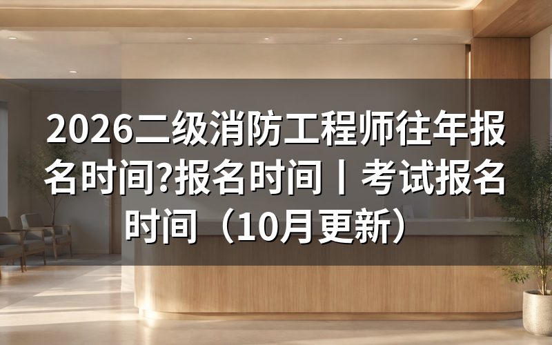 二级消防工程师报名时间,先看报名表上的报考级别栏