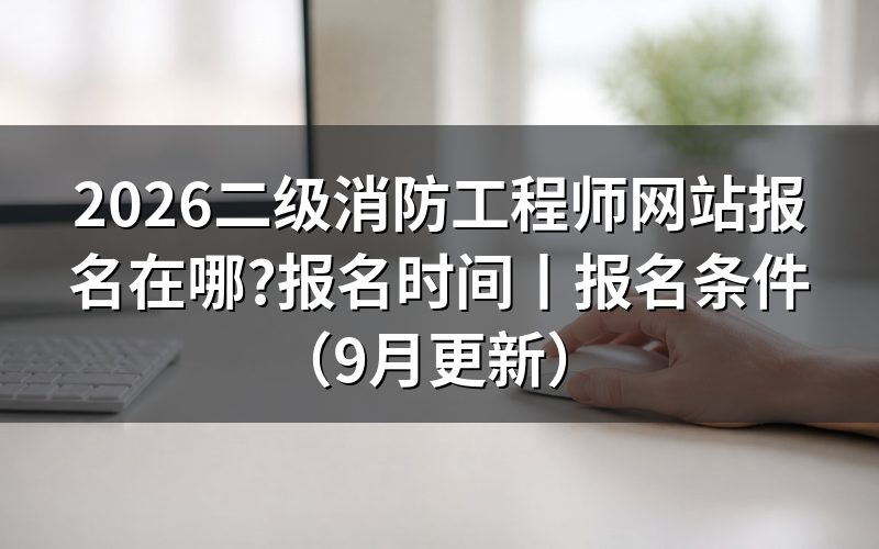 二级消防工程师证报名,先看报名表抬头写的是哪一级