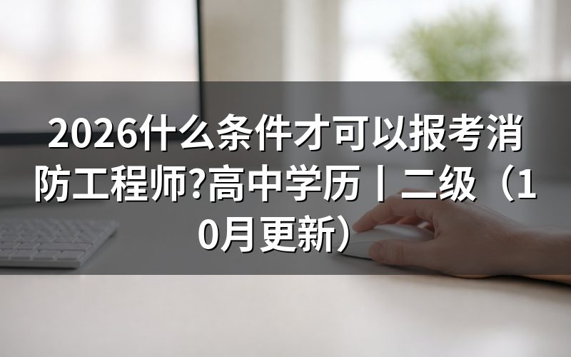 消防工程师报考要什么条件,先对报名表上的学历学位验证栏
