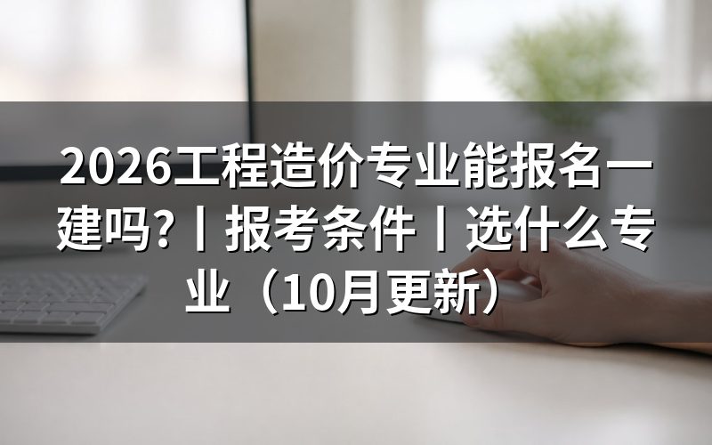 工程造价专业一建报考条件,先对报名表上的学历栏