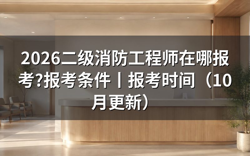 二级消防工程师渠道报考,先看报名表抬头的考试名称