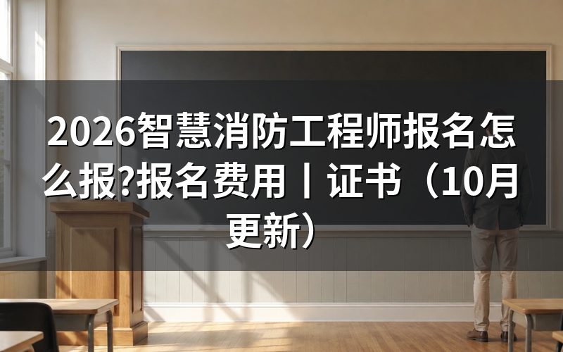 消防工程师报名,先看报名表上那一行入口名称