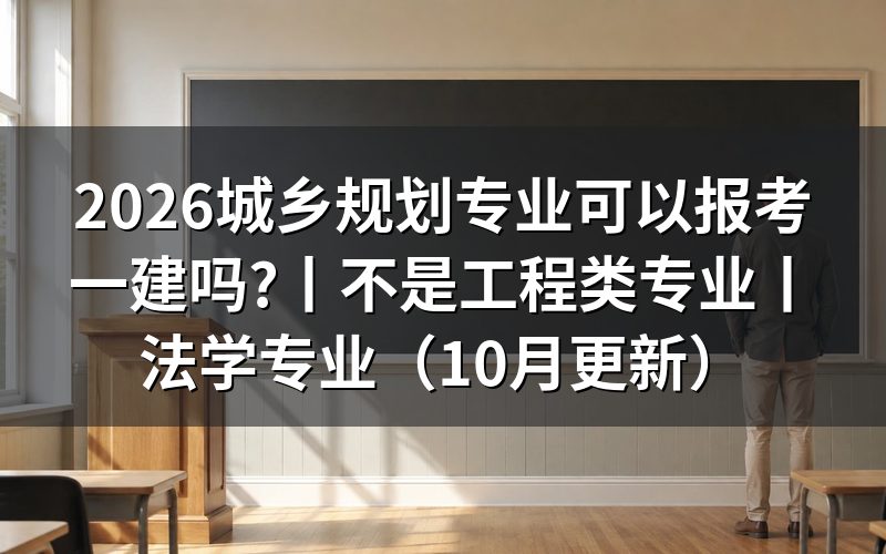 不是工程类专业可以报考一建吗,先看报名表学历专业那一格