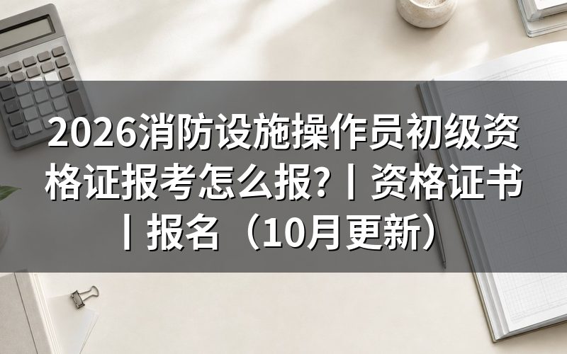 报考消防设施操作员初级,先把承诺书那两个方框勾对