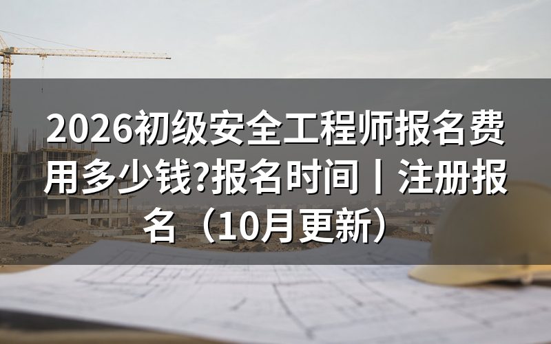 初级安全工程师报名费用,先看缴费回执上的科次那一行