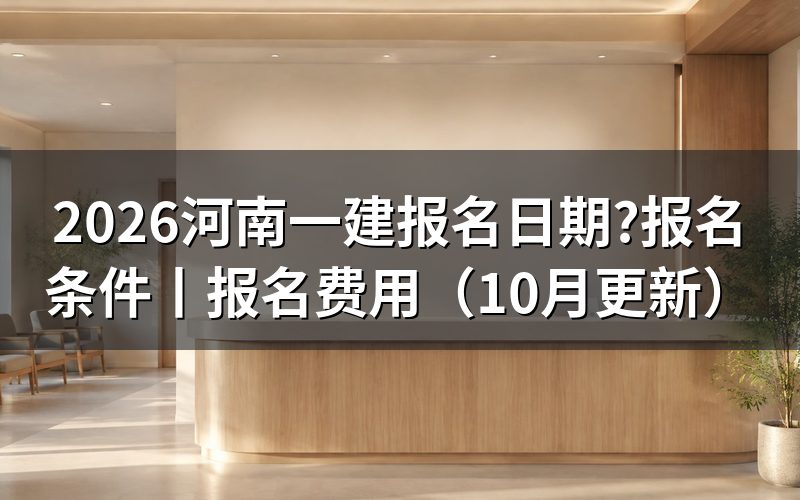 河南一建报名时间和考试时间，从报名表上的批次栏看起
