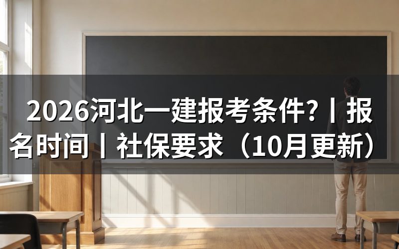 河北省一建报考需要什么条件,先核对报名表
