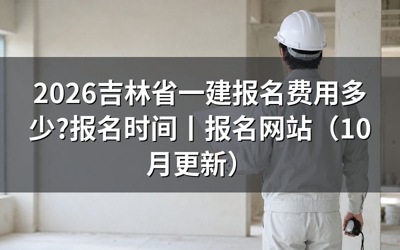 吉林一建报名费用,核对缴费页和回执