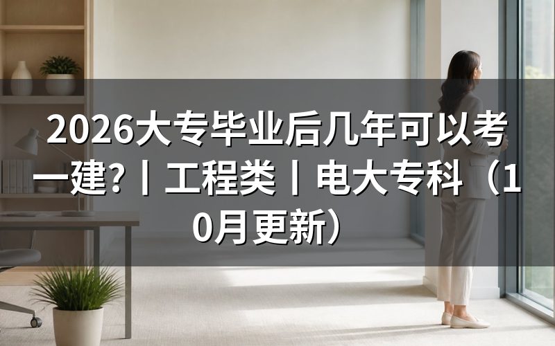 工程类大专可以考一建吗,先核对报名表