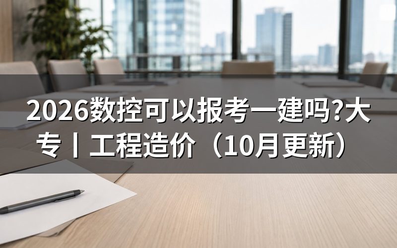 大专可以报考一建吗，先核对报名表专业栏