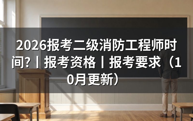 二级消防工程师的报考时间,先核对公告名称