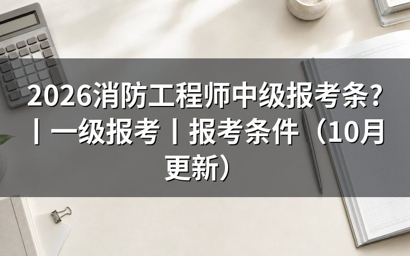 消防工程师中级报考,先核对报名表名称