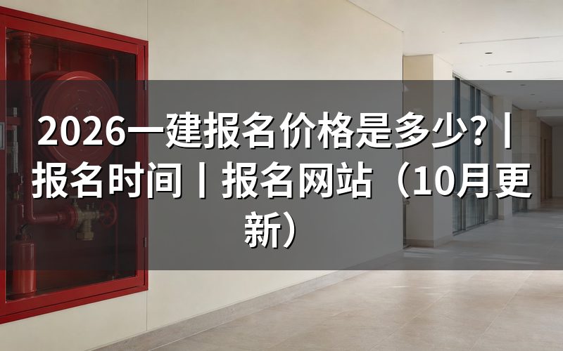 一建报名，费用看当地公告和缴费记录