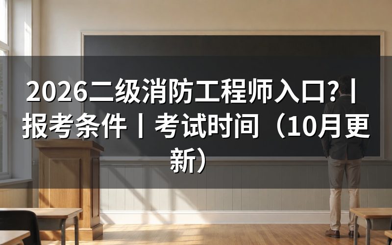 二级消防工程师参考入口,先核对考试名称