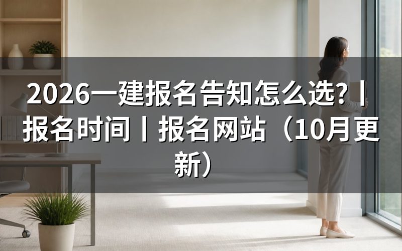 一建报名告知方式,先看报名表里的承诺选项