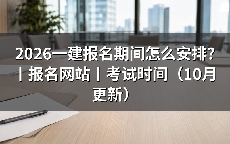 一建报名时间，先核对报名表日期
