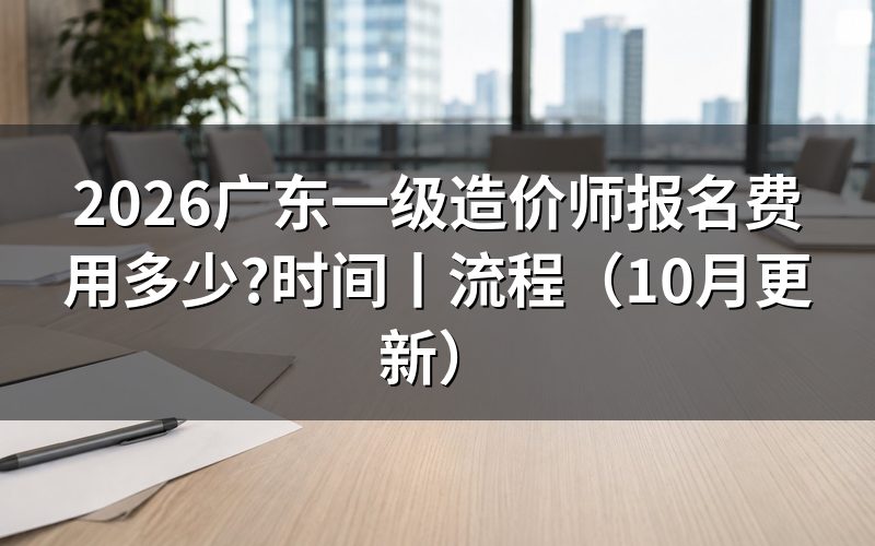 广东一级造价师报名时间,核对报名信息页