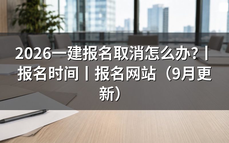 一建报名取消后先核对报名表