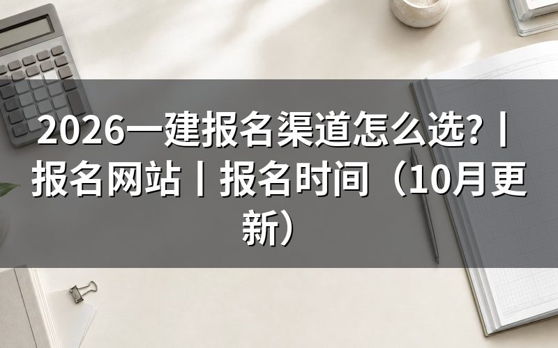 一建报名网站,认准报名服务平台
