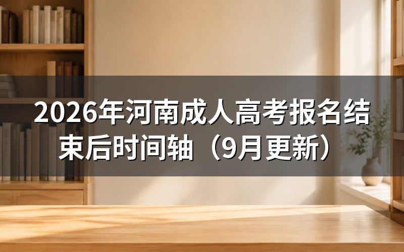 河南成人高考报名结束后怎么核对信息