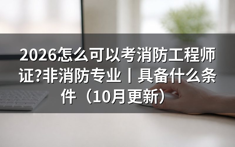 消防工程师证怎么考，从报名表开始