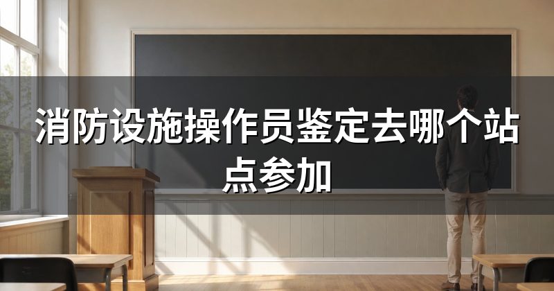 消防设施操作员鉴定去哪个站点参加