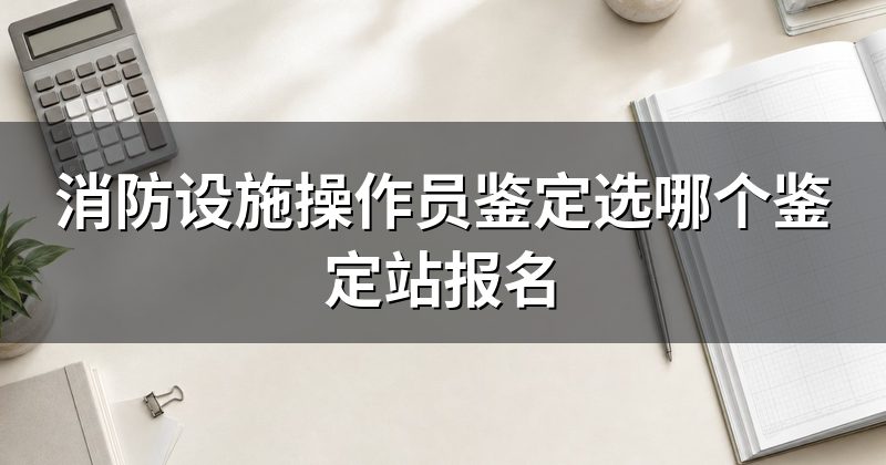 消防设施操作员鉴定选哪个鉴定站报名