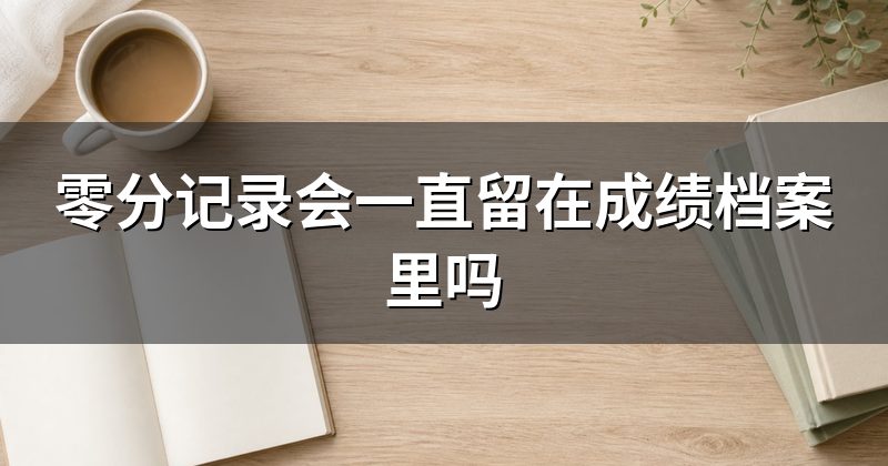 零分记录会一直留在成绩档案里吗