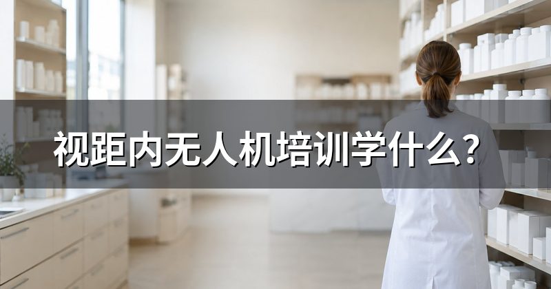 视距内无人机培训学什么?
