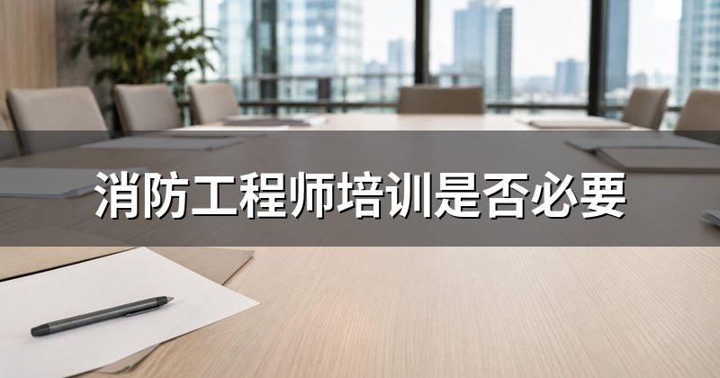 消防工程师培训是否必要
