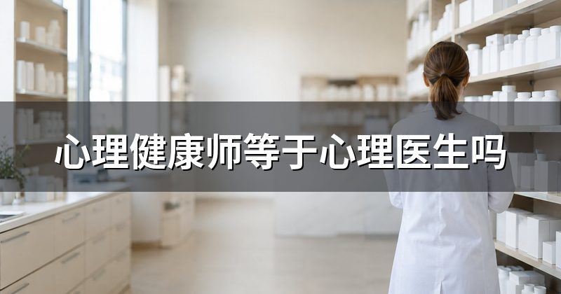 心理健康师等于心理医生吗